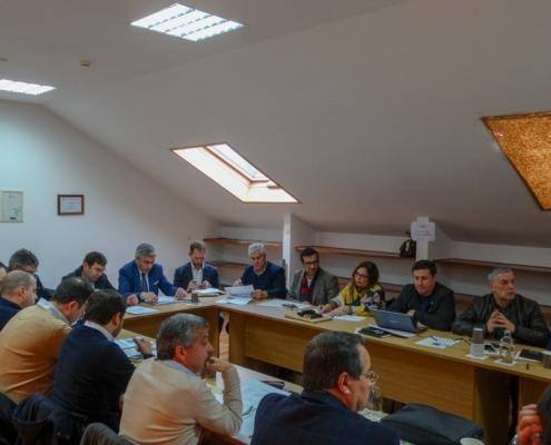 Reunião de Trabalho da Associação de Municípios Cova da Beira — ampliar imagem