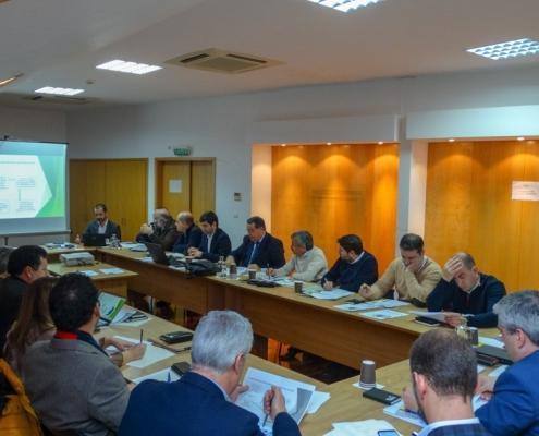 Reunião de Trabalho da Associação de Municípios Cova da Beira — ampliar imagem