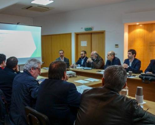 Reunião de Trabalho da Associação de Municípios Cova da Beira — ampliar imagem