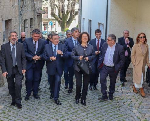 A chegada a Belmonte da Senhora Secretária de Estado do Turismo, Eng. Rita Marques — ampliar imagem