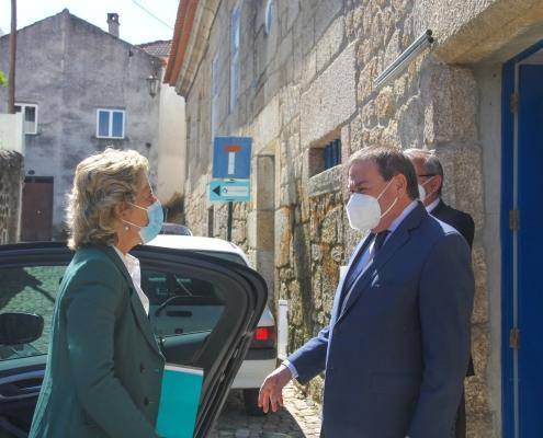 Visita da Ministra da Coesão Territorial a Belmonte — ampliar imagem
