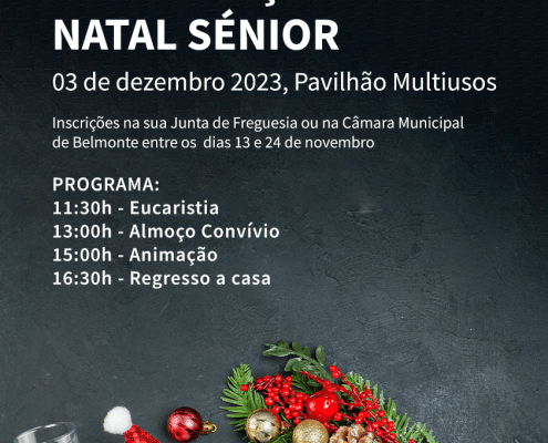 Almoço Natal Senior 2023 Cartaz — ampliar imagem