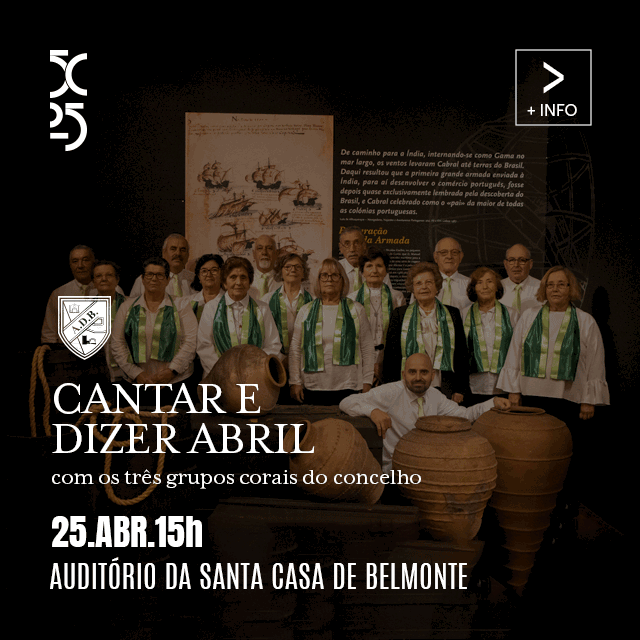 Festas Do Concelho 2024 Cantar E Dizer Abril — abre num novo separador
