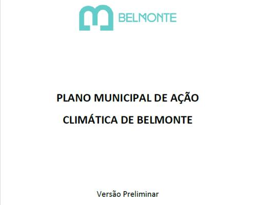 Plano Municipal De Ação Climática De Belmonte Versão Preliminar Plano Municipal De Ação Climática De Belmonte Versão Preliminar