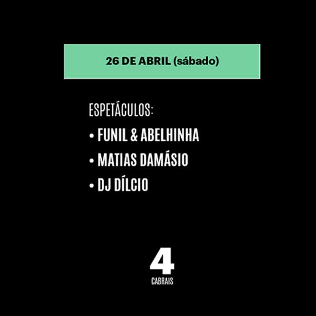 Bilheteira Dia 26 De Abril