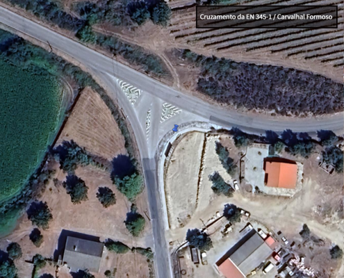 Cruzamento Da En 345 1 Carvalhal Formoso — ampliar imagem