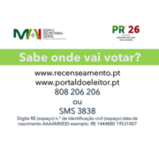 Recenceamento Eleitoral Presidenciais 2026