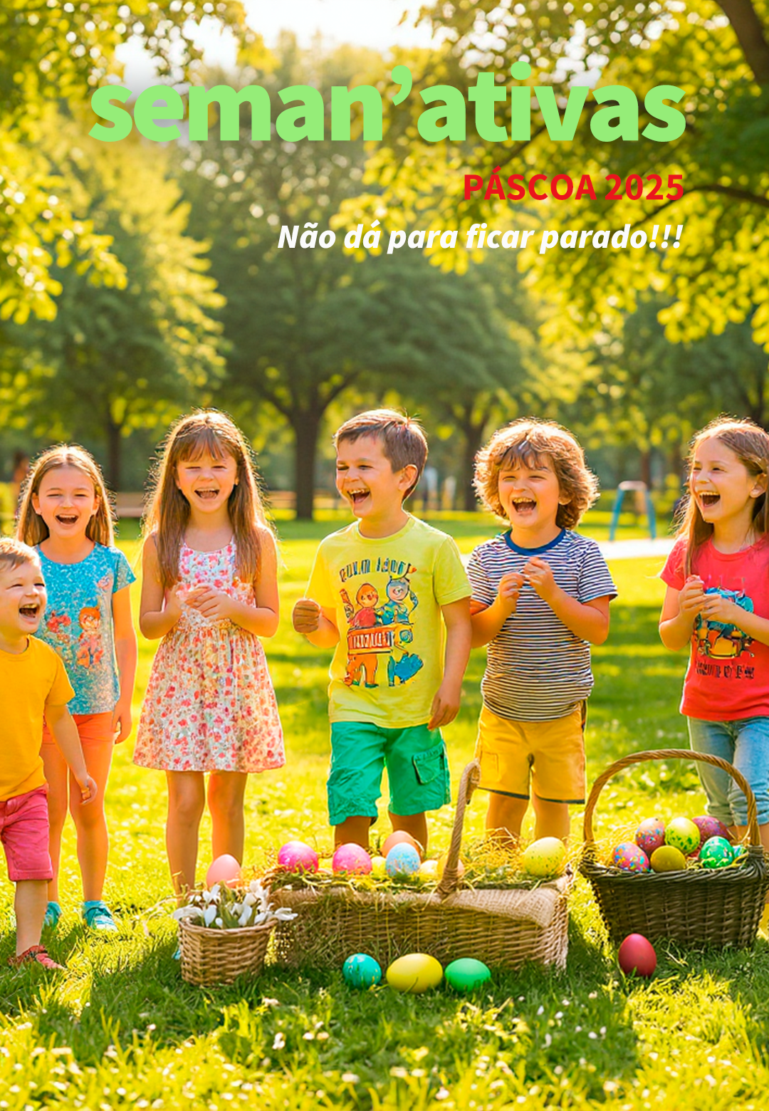 Seman'ativas Páscoa 2026 Header Mobile