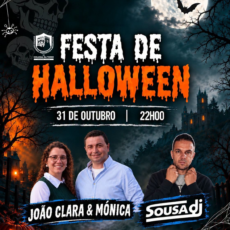 Festa Do Halloween Colmeal Da Torre 2026